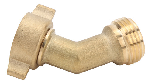 Conector De Codo Para Manguera De Jardín, 45 Grados, Roscas