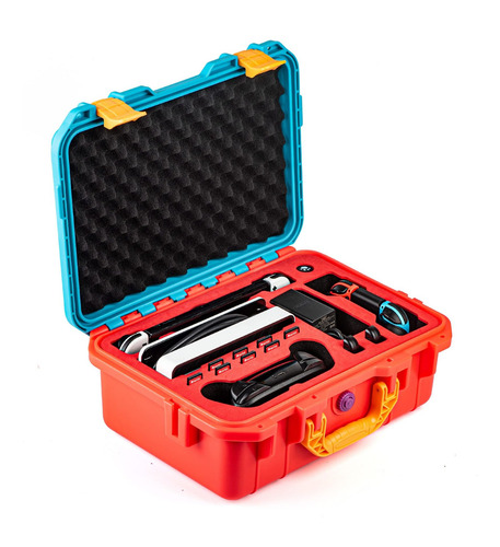 Estuhe Para Nintengo Switch Impermeable Resistente Azul