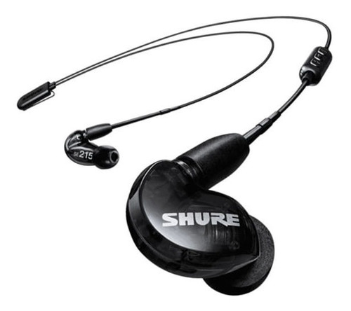 Imagem 1 de 3 de Fone De Ouvido In Ear Bluetooth Preto Shure Se215 K Bt2 A