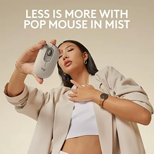 Logitech Pop Mouse, Ratón Inalámbrico Con