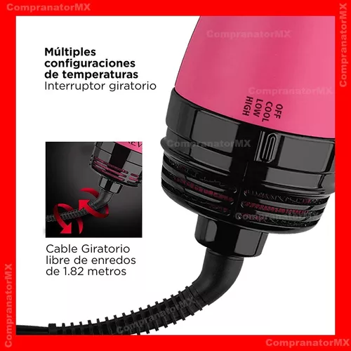 Cepillo Secador Revlon Salon One Step Pro Oval Voluminizador