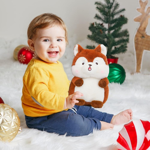 Zzc Lindo Peluche De Ardilla Bellota Sorpresa Ardilla De