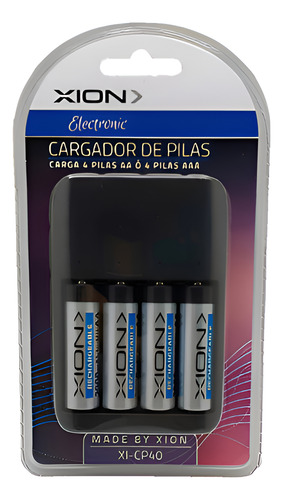 Cargador Rápido De Bateria Aa Y Aaa