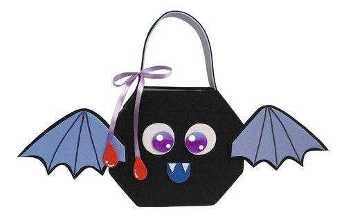 Murciélago Halloween Bolsita Golosinera  Premiun X2u