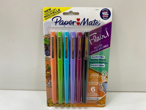 Marcadores Paper Mate Flair Scented Con Perfume X6