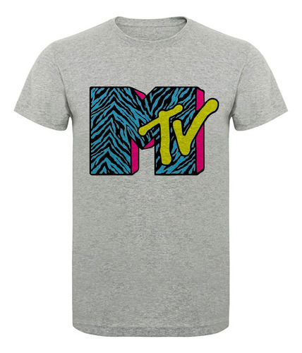 Remera Mtv Estampada