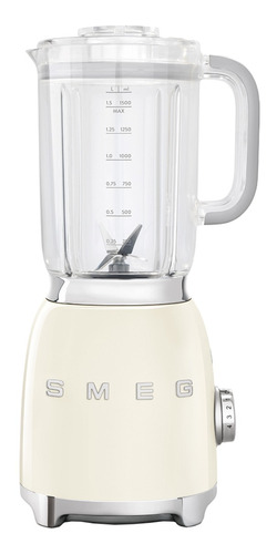 Licuadora Smeg 50's Style BLF01 1.5 L crema con jarra de tritan 220V - 240V