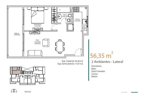 Imagen 28 de 30 de Venta Depto 2 Amb A Estrenar, Apto Profesional En Moron Centro (f3)