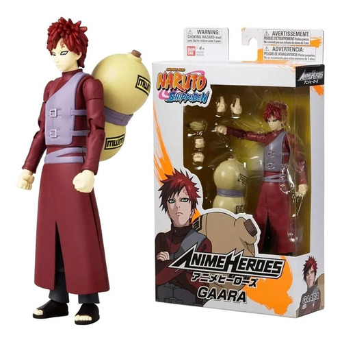 Figura Articulada Animé Héroes Gaara