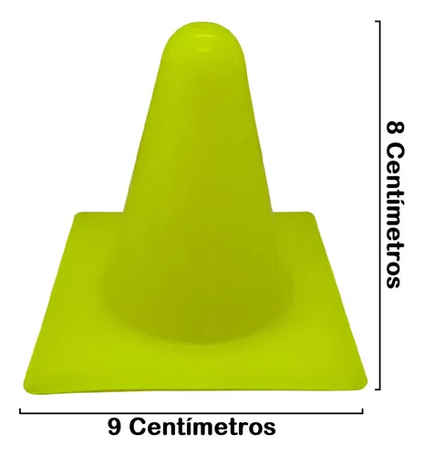 Cono Set Entrenamiento X5 Und Pvc Siliconado 8cm Ozs-kd1t15