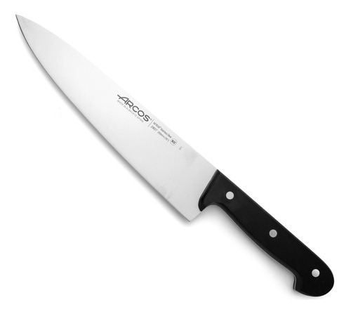 Cuchillo Cocinero Arcos Universal 2807 De 25 Cm. Color Negro