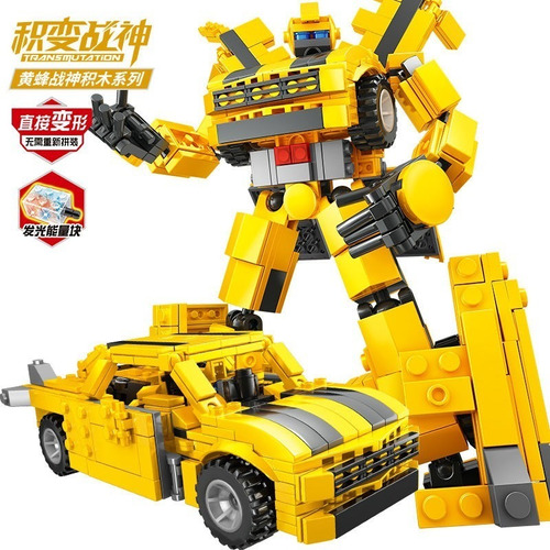 Transformers Bloques De Construcción Bumblebee Armatodo