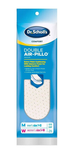 Dr Scholls Pantilla Air-pillo Dobles 1 Par