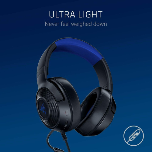 Auriculares gamer Razer Kraken X console con luz LED