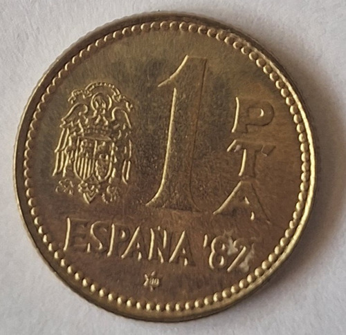 Espectacular Moneda De 1 Peseta De 1980 De España (rara)