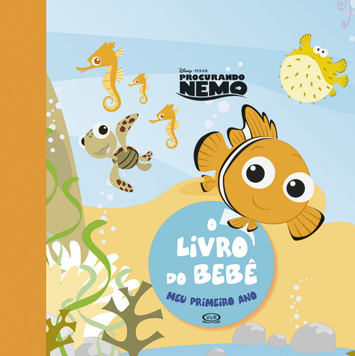 Procurando nemo - o livro do bebê, de Maximo, Natalia Chagas. Editorial VR Editora, capa dura em português, 2015