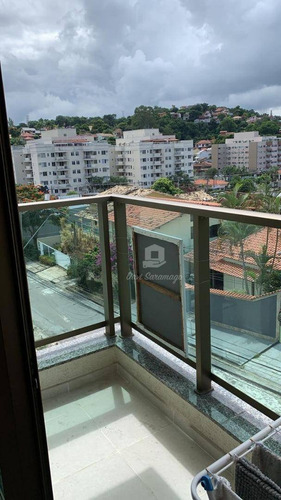 Lindo Apartamento Com 2 Dormitórios À Venda, 80 M² Por R$ 370.000 - Badu - Niterói/rj - Ap0542