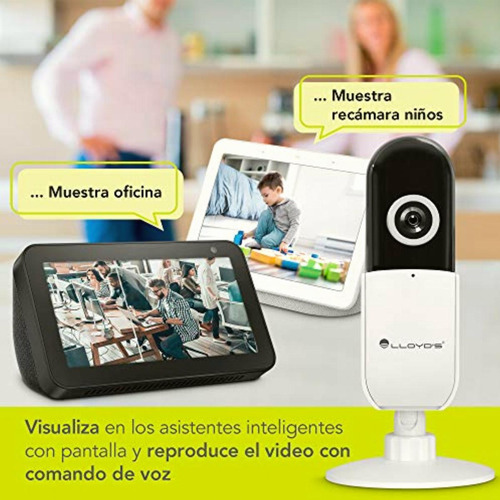 Cámara Ip Interior Full Hd , Compatible Con Alexa,
