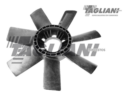 Paleta Ventilador Fiat Ive Daily Y Nueva Daily 7 Palas