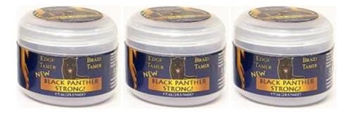 Black Panther Edge Control 1 Oz (paquete De 3 Piezas) Más Ce