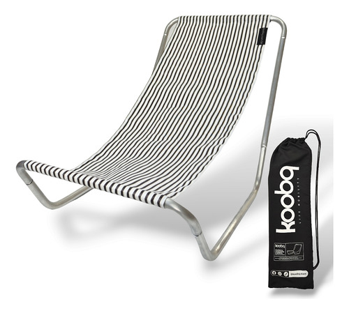 Cadeira De Alumínio Portátil Indian Silver Ibiza - Koobq