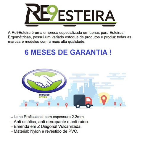 Lona Para Esteira Diamond Rs500 (manta, Tapete)