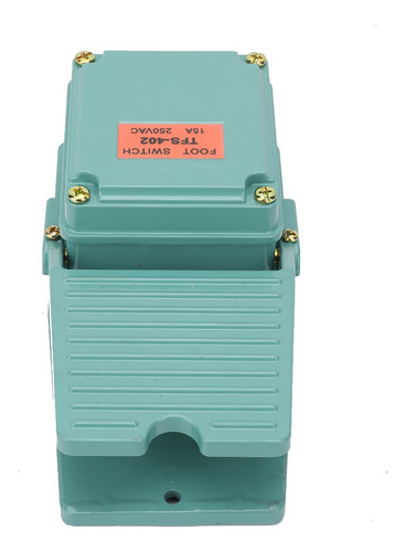 Y Pedal Momentáneo Foot Ac 250 V 3a 1no 1nc De Aluminio