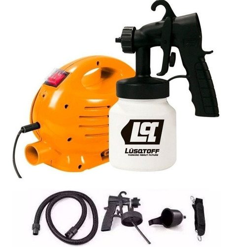 Máquina equipo completo Lusqtoff pistola de pintar 450W
