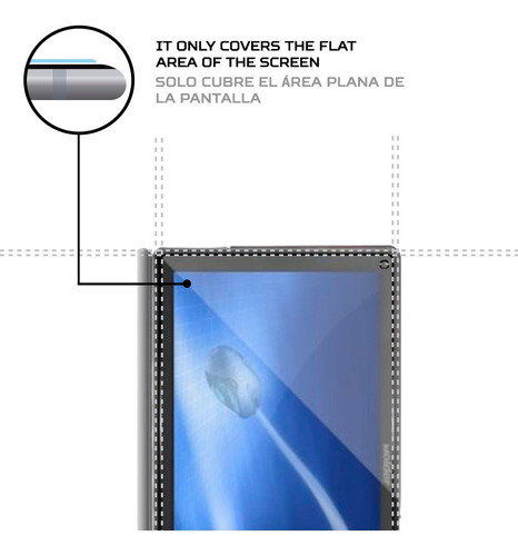 Protector Mica Pantalla Para Tablet Wolder Mitab Think
