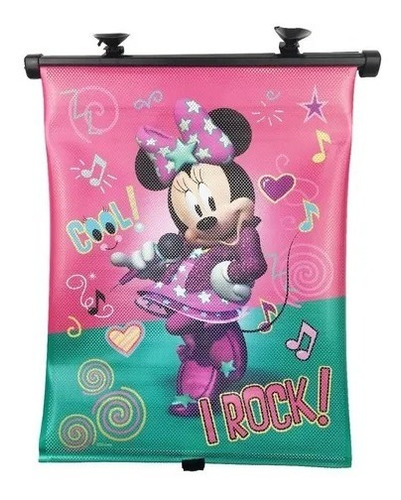 Pantalla Solar Disney Retráctil - Minnie Rock