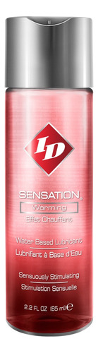 Lubricante Id Sensation 2.2 Oz / 65 Ml Efecto Calor Base Agu