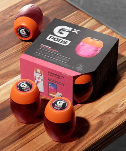 Gatorade Gx Pods - Kiwi Strawberry - Pack C/4