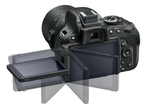 Nikon Cámara Digital Slr D De 16.2mp Y Lente Vr De 0.709-2. Color Negro