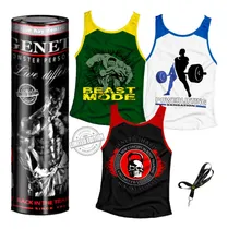 Comprar Triple Pack Musculosas Genetic Livianas Tela Duo The Best