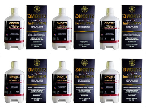 6 Un Strong Suplemento Quebra Balança 500ml Gado Forte