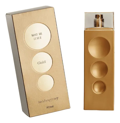 Fragrância Desodorante Corporal Make me Fever Gold Mahohany