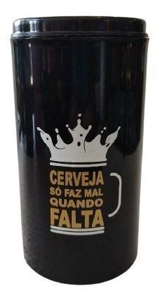 Imagem 2 de 2 de Porta Cerveja Latão Térmico - Lata 473 Ml