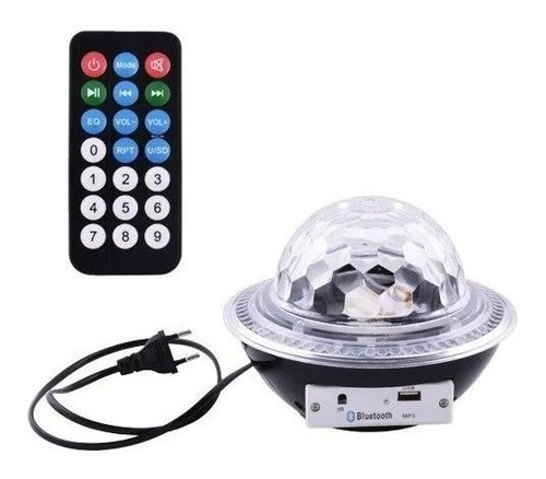 Imagem 6 de 6 de Bola Maluca Bluetooth Luz De Festa Led Rgb Colorido Balada