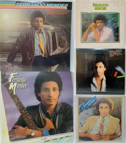 Fernando Mendes 14 Discos Vinil Lp Coleção Mpb Romântico Rar