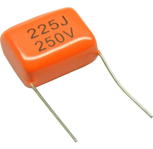 10 Capacitor Poliéste Bipolar 2,2x250 Drive Corneta Titanio 