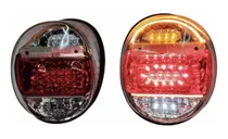Comprar Par De Calaveras Plasma Y Led Para Vw Vocho Cristal