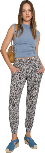 Pantalón Recto Holgado Pierna Ancha Mujer Primark 1122679