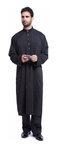 Roupão E Calça Jubba Thobe Masculinos Muçulmanos Árabes Suit