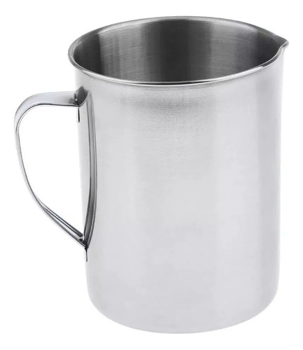 Vaso Medidor Grande De Acero Inoxidable De Grado Alimenticio