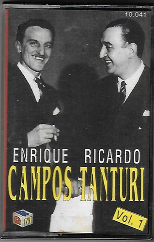 Enrique Campos Ricardo Tanturi Cassette Vol. 1 Tango