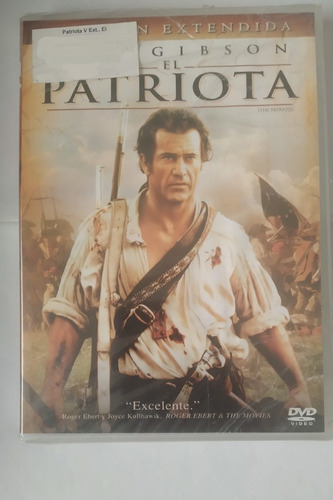 El Patriota - Mel Gibson Heath Ledger Dvd Version Extendida (Usado)