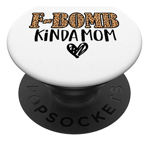 F-bomb Kinda Mom Funny Cussing Mother Inked Leopard Patrón