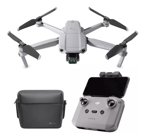 Imagen 6 de 7 de Drone DJI Mavic Air 2 DRDJI016 Fly More Combo con cámara 4K gris