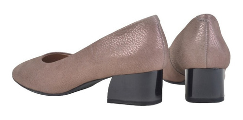 Imagen 8 de 8 de Zapatos De Cuero Vacuno De Mujer Vison Austrolita - Ferraro
