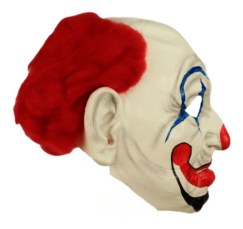 Máscara De Payaso Triste Rosso The Clown Disfraz Halloween